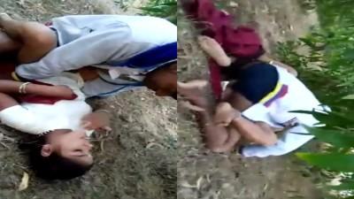 Young Village Local Girl Outdoor Fucking